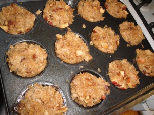 Finished muffins
